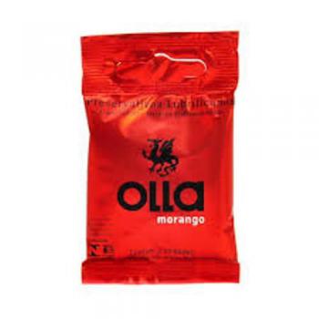 Preservativo Olla Morango Com 3 Unidades