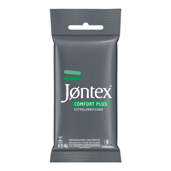 Preservativo Jontex Confort Plus 6 Unidades