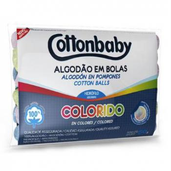 ALGODAO COTTONBABY BOLAS COLORIDO C/ 50 G