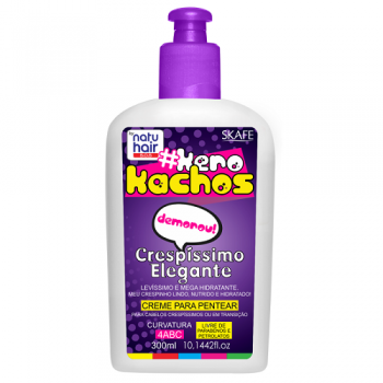 Creme Para Pentear Skafe Natu Hair #Kero Kachos Crespissimo Elegante 300ml