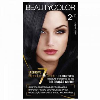 Tintura Creme Beauty Color 2.11 Preto Azulado