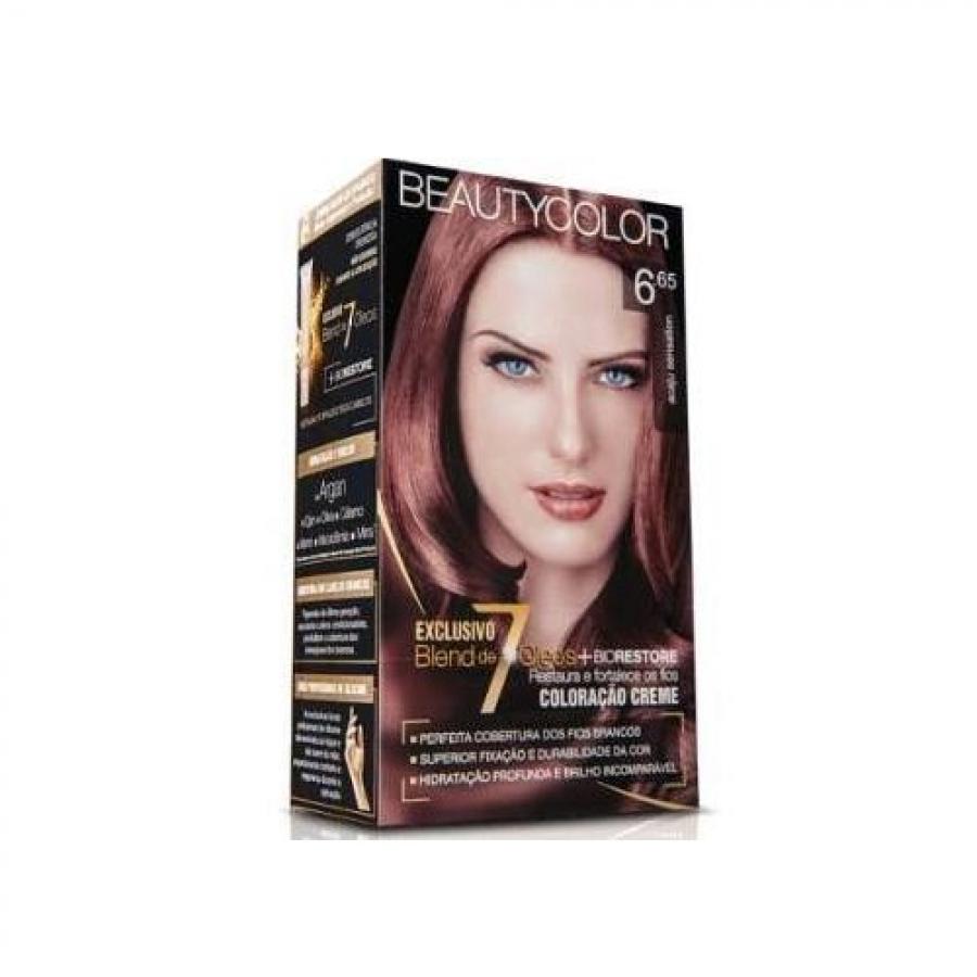 Tintura Beauty Color Kit 6.65 Acaju Sensation