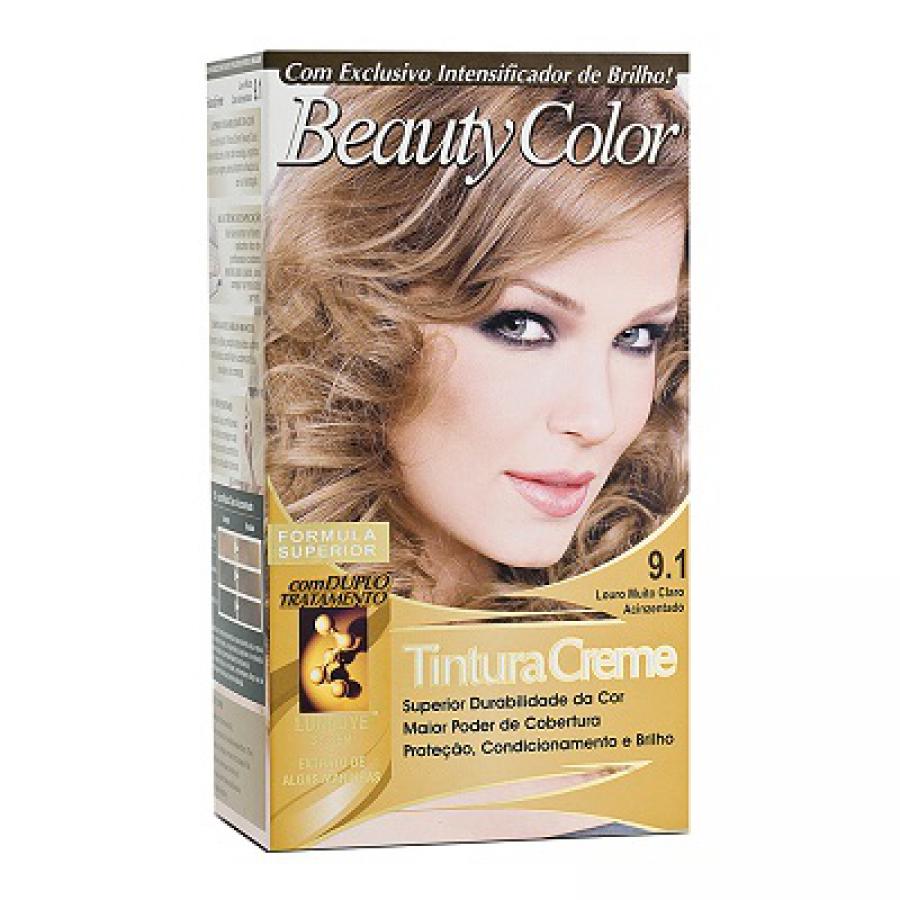 TINTURA BEAUTY   9.1 LOURO MUITO CLARO ACINZENTADO