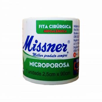 Fita Microporosa Micropore Missner 2,5cm x 90cm