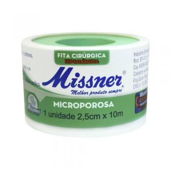 Fita Cirurgica Micropore Missner 2,5cm X 10m