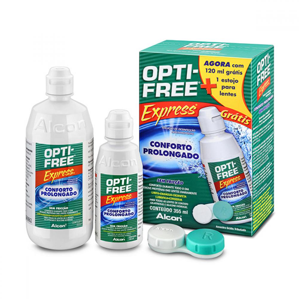 OPTI FREE EXPRESS 355ML+120ML+ESTOJO