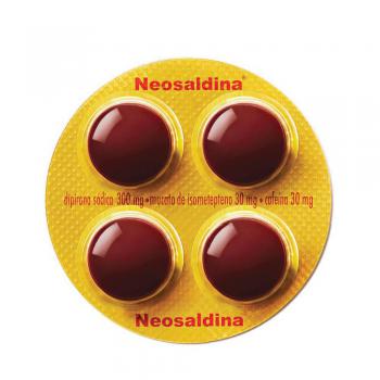 Neosaldina com 4 comprimidos