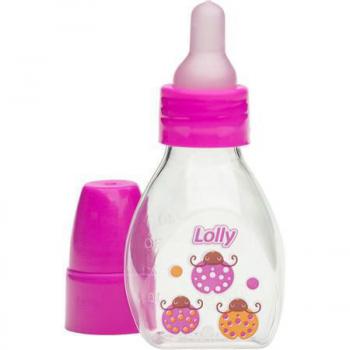 Mamadeira Lolly Baby Rosa 50ml