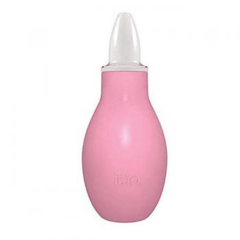 Aspirador Nasal Lolly 0 a 6 meses, rosa com 1 unidade