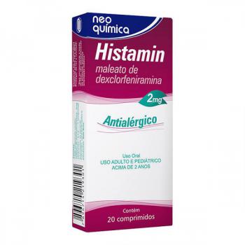 Histamin 2mg 20 comprimidos