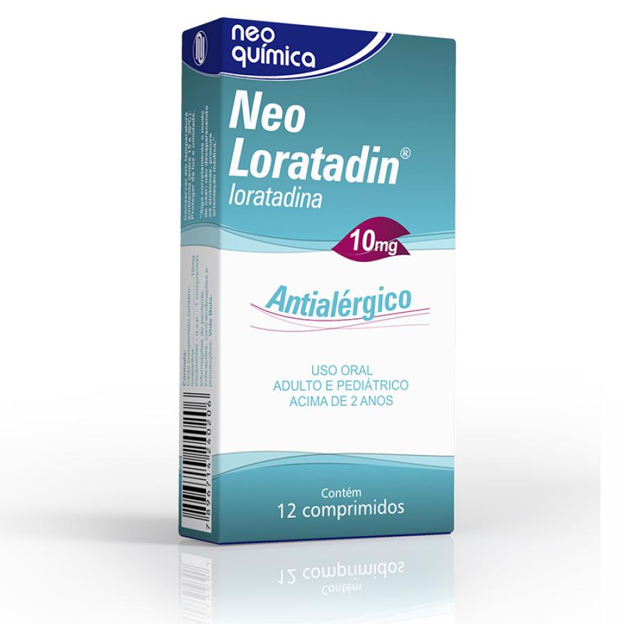 Neo Loratadin 10mg 12 comprimidos