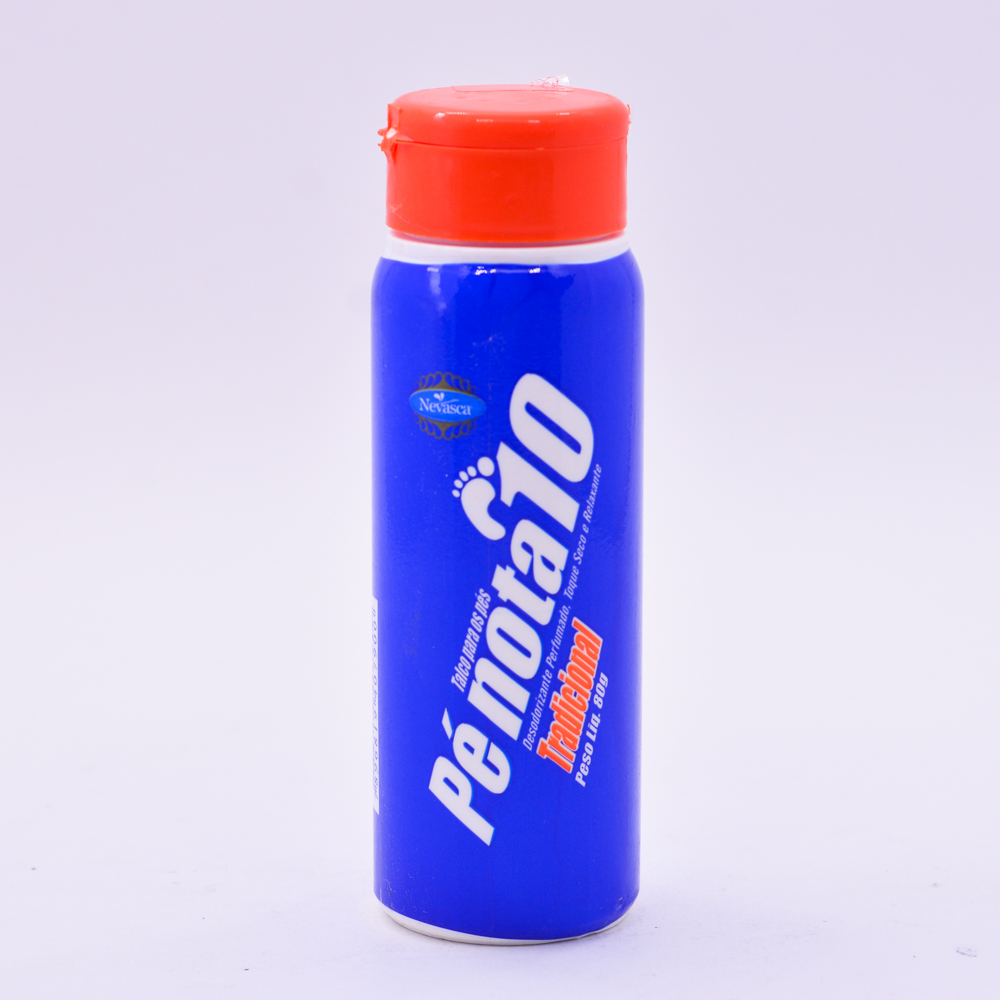 Talco Pe Nota 10 Tradicional 80g