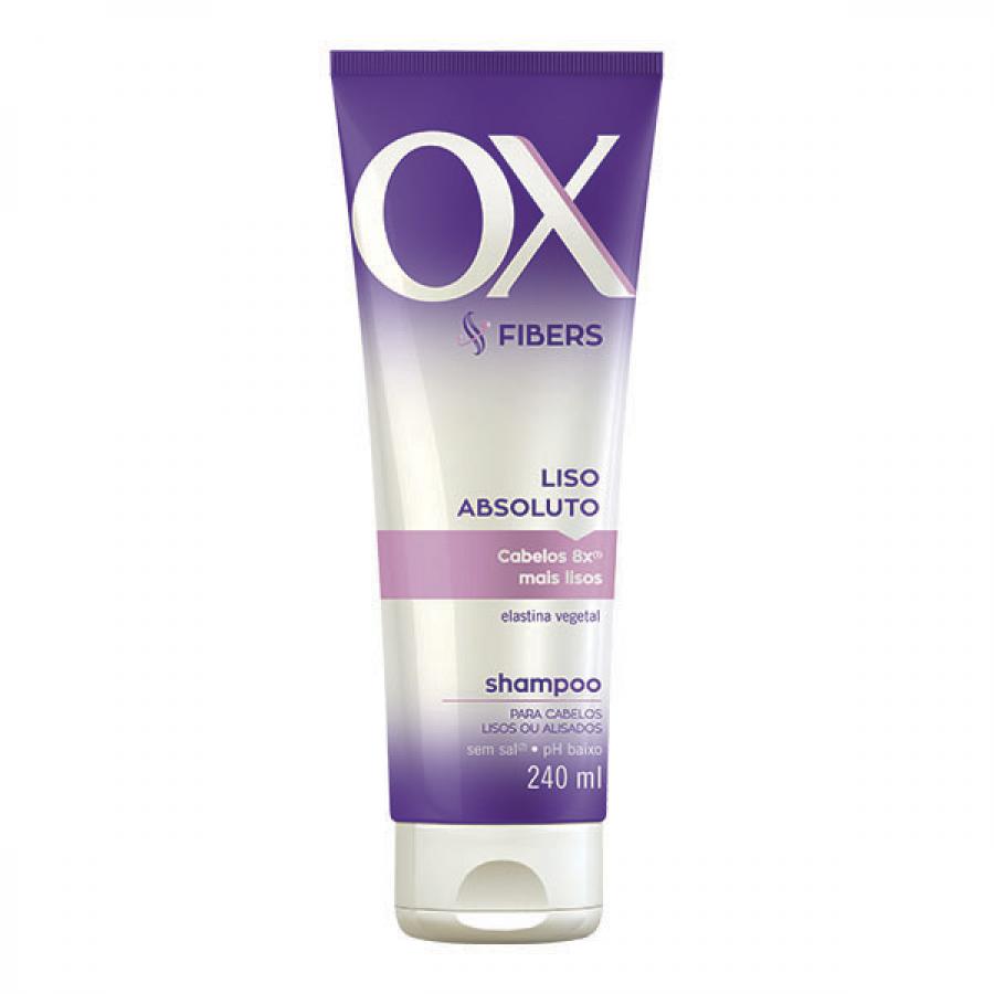 Shampoo OX Fibers Liso Absoluto 240ml