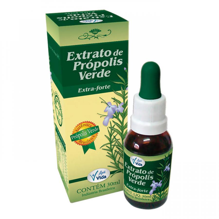 EXTRATO DE PRÓPOLIS VERDE EXTRA FORTE APIS VIDA 30ML