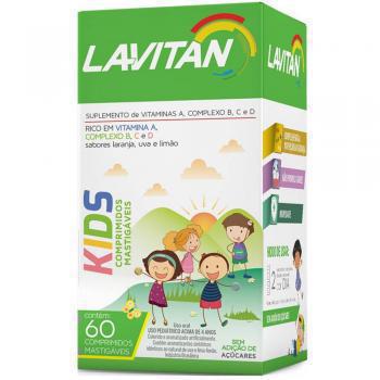 Lavitan Kids Tutti Frutti 60 Comprimidos Mastigaveis