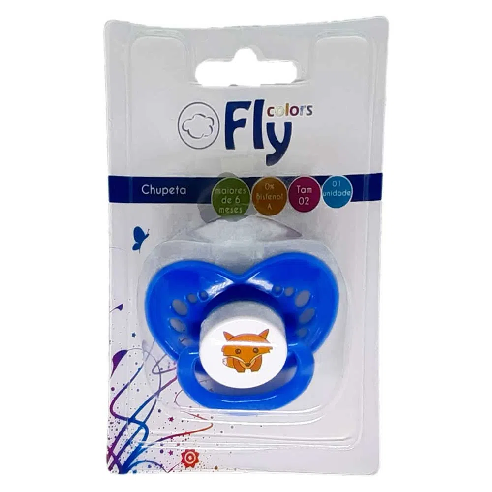 Chupeta Fly 611 Soft Ortodôntico Silicone