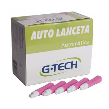 G-tech Auto Lanceta Automática 28g com 100 Unidades