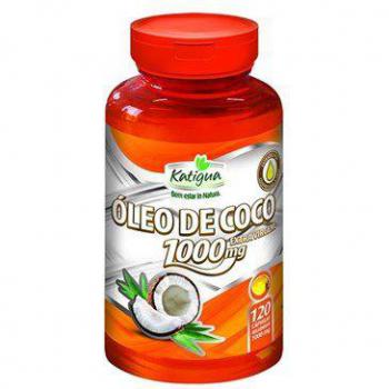 Oleo de Coco 1000Mg 60 Capsulas Katigua