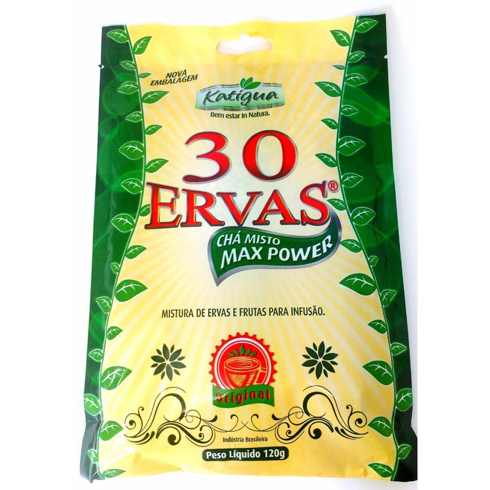 CHA MISTO 30 ERVAS MAX POWER 120GR KATIGUA