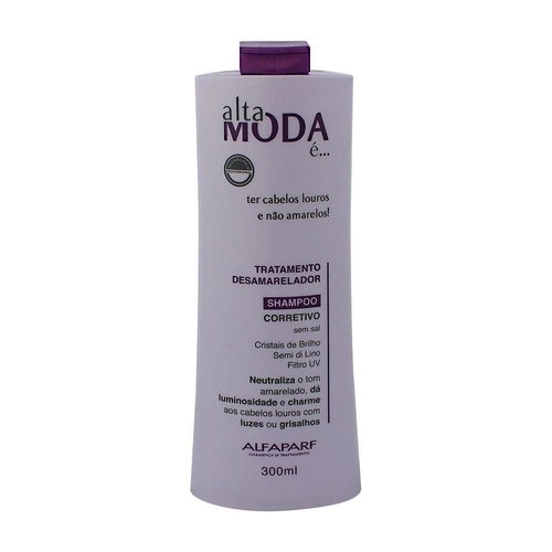 Shampoo  Alta Moda Tratamento Desamarelador Corretivo 300ml