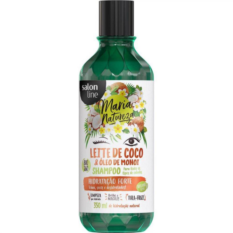 MARIA NATUREZA SHAMPOO LEITE COCO/OLEO MONOI 350ML