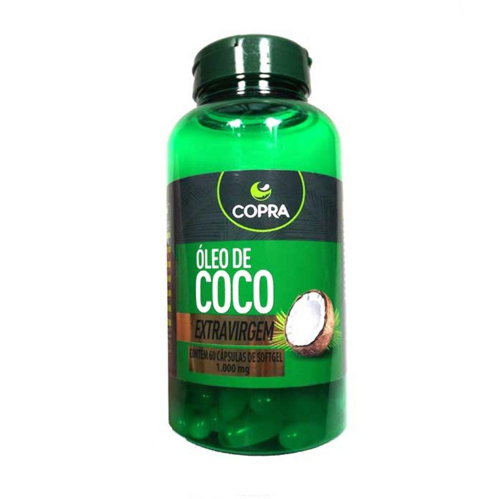 Copra Oleo Coco Capsula 1G com  60