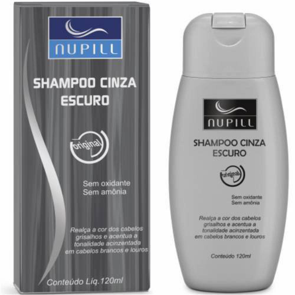 Shampoo Cinza Escuro Nupill 120ml