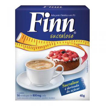 Adoçante Finn Sucralose em Pó 50 Sachês