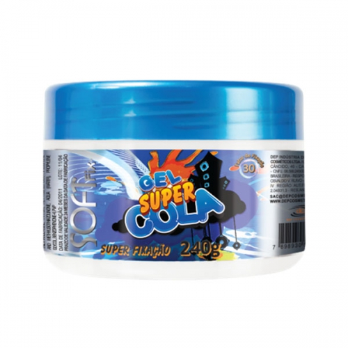 Gel fix cola soft fix branco 240g