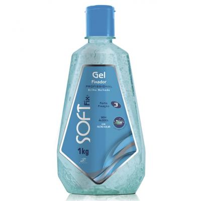 Gel Fixador Cola Soft  Azul 250g