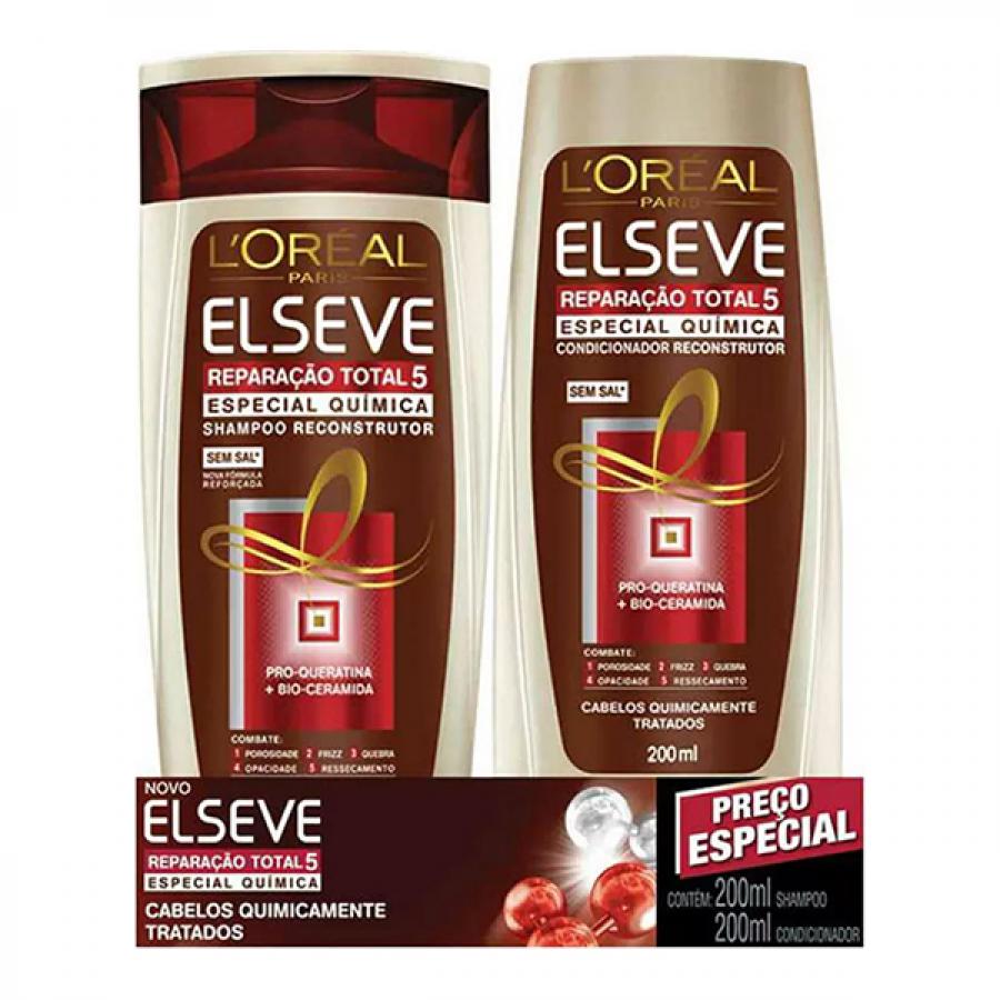 Shampoo + Condicionador Elseve Reparacao Total 5 200ml