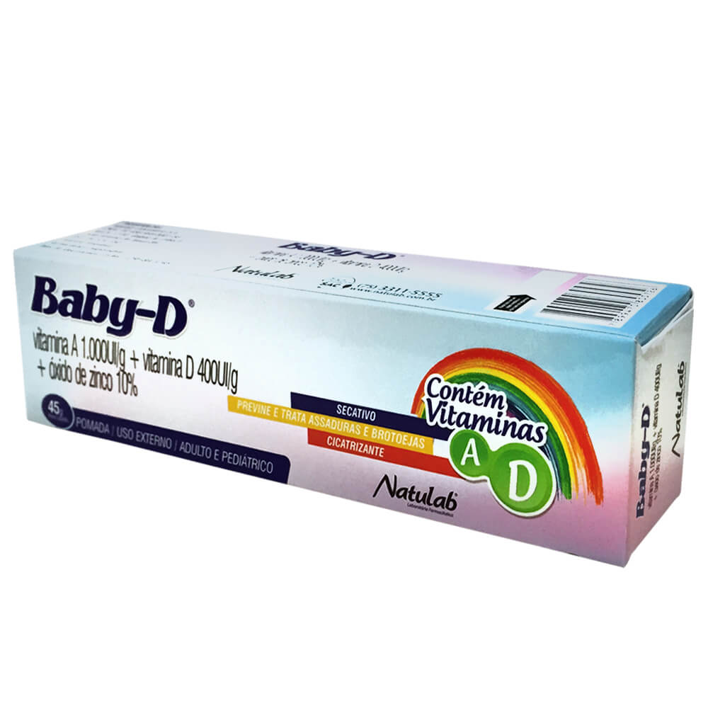 Baby D Pomada Menina 45g