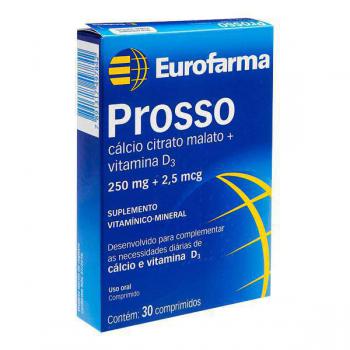 PROSSO 250MG/2,5MG 30 capsulas