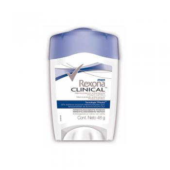 Desodorante Rexona Creme Antitranspirante Clinical Men 48g